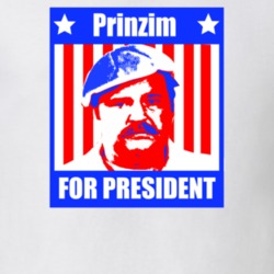 Prinzim For President Tokyo Drift Character Parody Election T Shirt