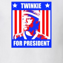 Twinkie For President Tokyo Drift Character Parody Election T Shirt