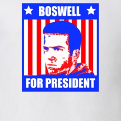 Boswell For President Tokyo Drift Character Parody Election T Shirt