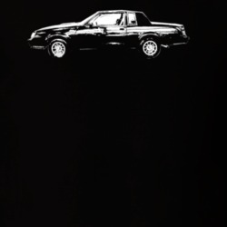 1985 Grand National Side View Dark Color T Shirt