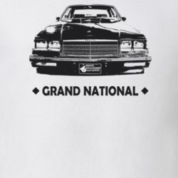 1985 Grand National Grill View With Model Light Color T Shirt