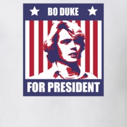 Bo Duke For President The Dukes Of hazzard Character Parody Election T
