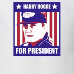 Harry Hogge For President Days of Thunder Character Parody Election T 