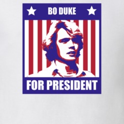 Bo Duke For President The Dukes Of Hazzard Character Parody Election T
