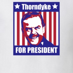 Thorndyke For President The Love Bug Character Parody Election T Shirt