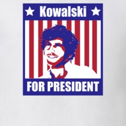 Kowalski For President Vanishing Point Character Parody Election T Shi