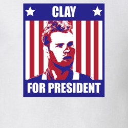 Clay For President Tokyo Drift Character Parody Election T Shirt