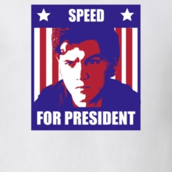 Speed For President Speed Racer Character Parody Election T Shirt
