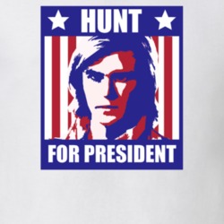 James Hunt For President Rush Character Parody Election T Shirt