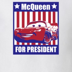 Lightning McQueen For President Cars Animated Character Parody Electio