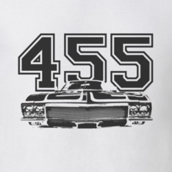 1970 BUICK RIVIERA Grill Black Graphic Engine Size T Shirt