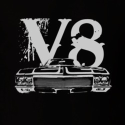 1970 BUICK RIVIERA Grill White Graphic V8 T Shirt
