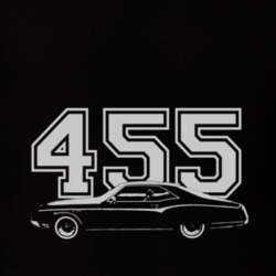 1970 BUICK RIVIERA Side White Graphic Engine Size T Shirt