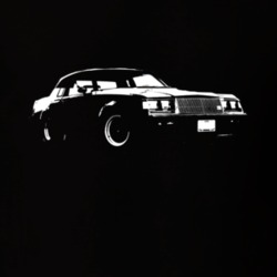 1987 Buick Grand National Side White Graphic T Shirt