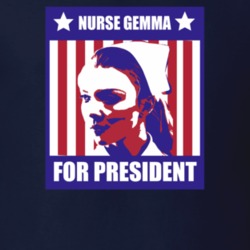 Nurse Gemma Rush Character Parody Election T Shirt