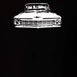 1959 Bsicayne Grill View Dark Color T Shirt