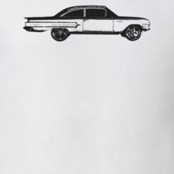 1960 Biscayne Side View Light Color T Shirt