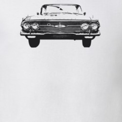 1960 Biscayne Grill View Light Color T Shirt
