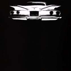 1960 Biscayne Rear View Dark Color T Shirt
