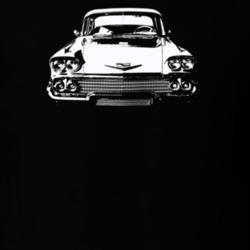 1958 Biscayne Grill View Dark Color T Shirt