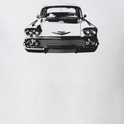 1958 Biscayne Grill View Light Color T Shirt