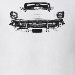 1957 Bel Air Grill View Light Color T Shirt