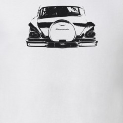 1958 Bel Air Rear View Light Color T Shirt