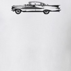 1959 Bel Air Side View Light Color T Shirt