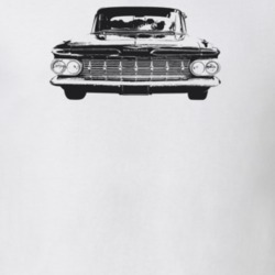 1959 Bel Air Grill View Light Color T Shirt