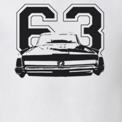 1963 Wildcat Rear View With Year Light Color T Shirt