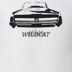 1963 Wildcat Rear View With Model Light Color T Shirt