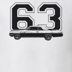 1963 Wildcat Side View With Year Light Color T Shirt