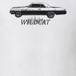 1963 Wildcat Side View With Model Light Color T Shirt