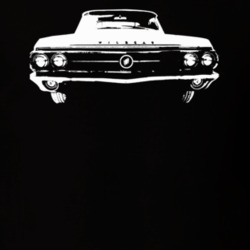 1963 Wildcat Grill View With Year And Model Dark Color T Shirt