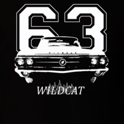 1963 Wildcat Grill View With Year And Model Dark Color T Shirt