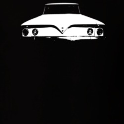 1961 Biscayne Rear View Dark Color T Shirt