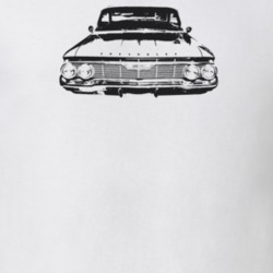 1961 Bel Air Grill View Light Color T Shirt