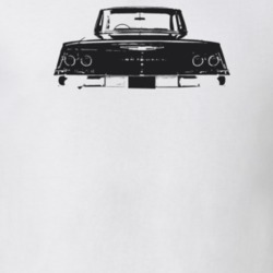 1962 Biscayne Rear View Light Color T Shirt