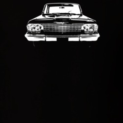 1962 Biscayne Grill View Dark Color T Shirt
