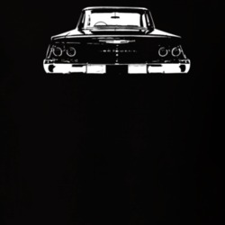 1962 Biscayne Rear View Dark Color T Shirt