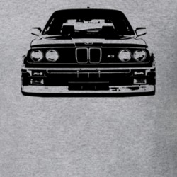1988 M3 Grill View Faded Look Light Color T Shirt