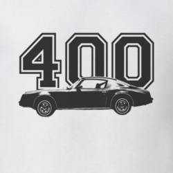Jim Rockford 1977 Pontiac Firebird Esprit Black Graphic Side Engine Si