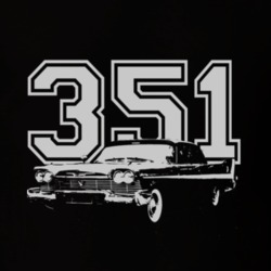 1958 PLYMOUTH BELVEDERE 426S Side White Graphic Engine Size T Shirt