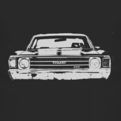 1972 GMC SPRINT Grill White Graphic T Shirt
