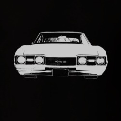 1968 OLDSMOBILE 442 Grill White Graphic T Shirt