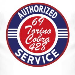 Authorized Service 1969  TORINO COBRA 428 T Shirt
