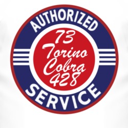 Authorized Service 1973  TORINO COBRA 428 T Shirt