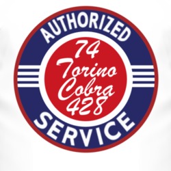 Authorized Service 1974  TORINO COBRA 428 T Shirt