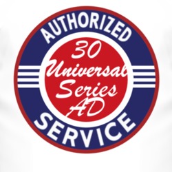 Authorized Service 1930 Chevy Universal Series AD T Shirt