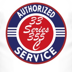 Authorized Service 1933 Cadillac Series 355 C T Shirt